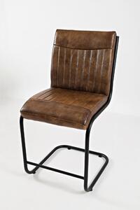 ART-STYLE Kožená barová židle Aviator