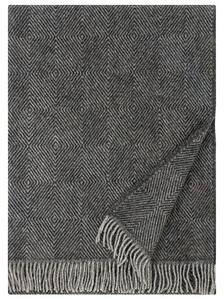 Lapuan Kankurit Vlněná deka Maria 130x180, černo-šedá