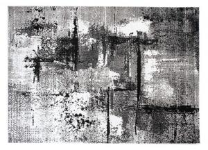 Makro Abra Kusový koberec moderní MAYA Q541D šedý bílý černý Rozměr: 200x250 cm