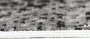 Makro Abra Kusový koberec moderní MAYA Q541D šedý bílý černý Rozměr: 160x230 cm