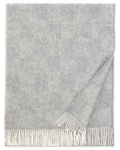Lapuan Kankurit Vlněná deka Maria 130x180, šedo-bílá