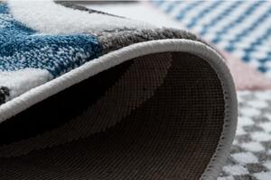 Makro Abra Kusový koberec PETIT ZOO krémový šedý Rozměr: 160x220 cm