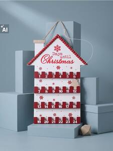 Sinsay - Adventní kalendář s motivem domu - vícebarevná