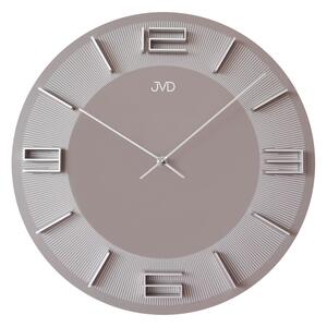 JVD Krémové designové nástěnné hodiny JVD HC34.1