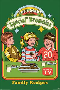 Plakát, Obraz - Steven Rhodes - Let's Make Special Brownies