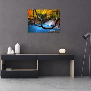 Obraz - Vodopády v Asii (70x50 cm)