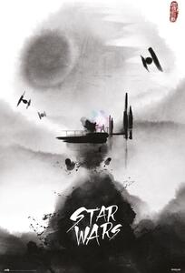Plakát, Obraz - Star Wars - Ink, (61 x 91.5 cm)