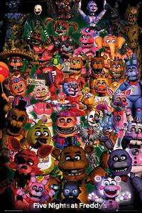 Plakát, Obraz - Five Nights At Freddy's - Ultimate Group