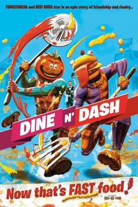 Plakát, Obraz - Fortnite - Dine and Dash, (61 x 91.5 cm)