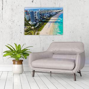 Skleněný obraz - Miami, Florida (70x50 cm)