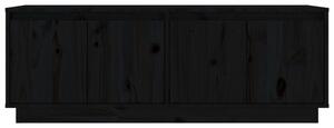 TV skříňka Alamo - masivní borové dřevo - 110x34x40 cm | černá