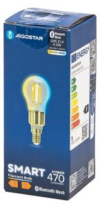 LED Žárovka FILAMENT G45 E14/4,5W/230V 2700-6500K - Aigostar