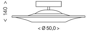 Brilagi - LED Přisazený lustr VERANO LED/38W/230V