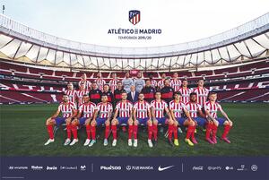Plakát, Obraz - Atletico Madrid 2019/2020 - Team
