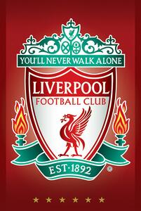 Plakát, Obraz - Liverpool FC - Crest, (61 x 91.5 cm)