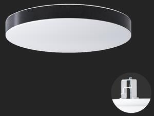 OS 52619 DELIA CV3 stropní/nástěnné plastové polovestavné svítidlo bílá / bílo - černá IP44 3x40W E27 - OSMONT