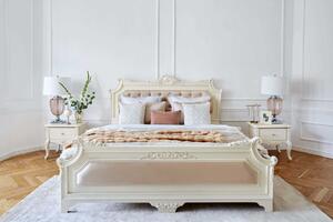 Stylizovaná postel Cherie 180x200, čalouněná