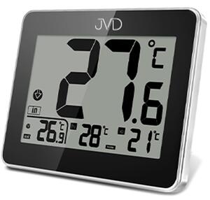 Digitální vnitřní a venkovní teploměr JVD T713 (černý)