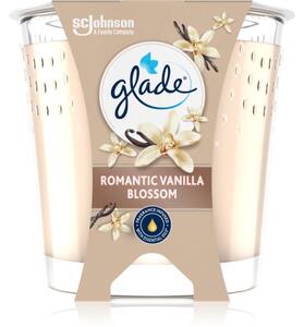 GLADE Romantic Vanilla Blossom vonná svíčka 112 g