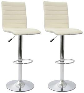2x Barová židle Hawaj CL-3233 | krémová