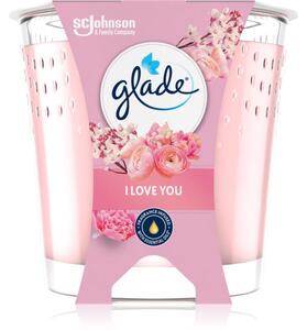 GLADE I Love You vonná svíčka 112 g