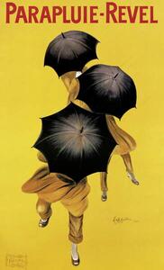 Cappiello, Leonetto - Obrazová reprodukce Poster advertising 'Revel' umbrellas, 1922, (24.6 x 40 cm)