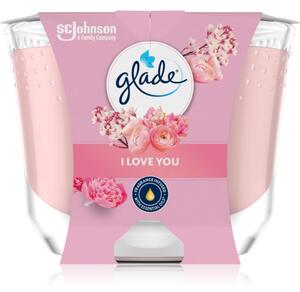 GLADE I Love You vonná svíčka 204 g