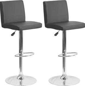 2x Barová židle Hawaj CL-7004 | černá