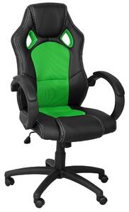 Kancelářská židle Hawaj MX Racer | zeleno-černá