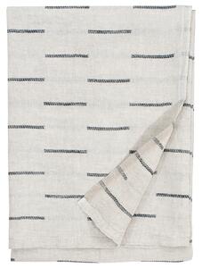 Lněný ručník Paussi, len-šedý, Rozměry 95x180 cm