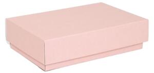 Dárková krabička s víkem 200x125x50 mm, růžová