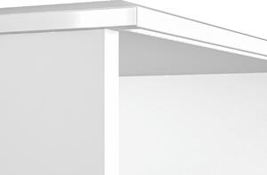 Noční stolek GLOVE GV04 45 bílá alpská / bílý lesk