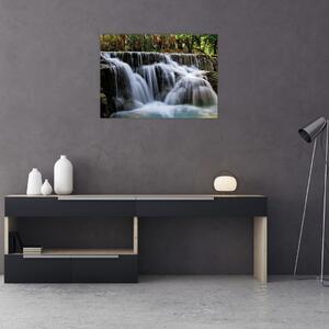 Obraz vodopádů v džungli (70x50 cm)