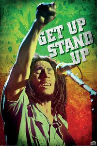 Plakát, Obraz - Bob Marley - Get Up Stand Up, (61 x 91.5 cm)