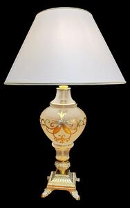 Stolní lampa AS233WHITE Zlatá
