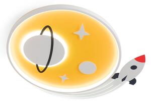 Brilagi -LED Dětské stropní svítidlo STARSHIP LED/64W/230V 3000/4500K žlutá
