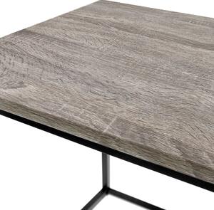 Tutumi, kávový stolek Kalis 80x40x46 cm, dub somona