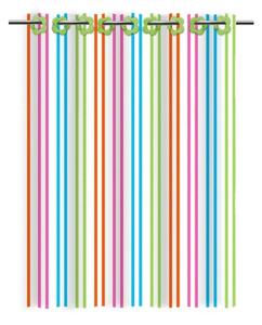 Tutumi, textilní sprchový závěs 180 x 200 cm SC5006AA, vícebarevné, REA-Z0508
