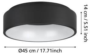 Eglo 390049 - LED Stmívatelné stropní svítidlo MARGHERA LED/25,5W/230V 3000K