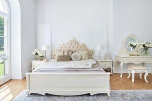 Královská postel Chiara, ecru,180x200 cm