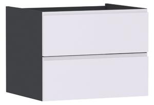 Skříňka pod umyvadlo MALAGA MA01 šedá / bílý