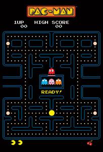 Plakát, Obraz - Pac-Man - Maze, (61 x 91.5 cm)