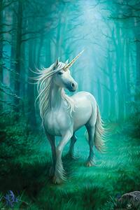 Plakát, Obraz - Anne Stokes - Forest Unicorn, (61 x 91.5 cm)
