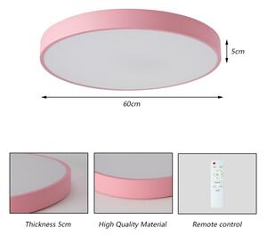 Brilagi - LED Stm stropní svítidlo POOL LED/60W/230V 3000-6000K 60 cm růžová+DO
