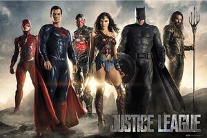 Plakát, Obraz - Justice League - Group, (91.5 x 61 cm)
