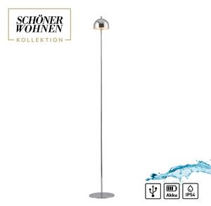 Schöner Wohnen 19245-17 - LED Stm. stojací lampa BELLIS LED/2,5W/5V IP54 chrom