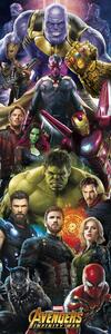 Plakát, Obraz - Marvel: Avengers - Infinity War, (53 x 158 cm)