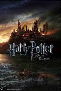 Plakát, Obraz - Harry Potter - Burning Hogwarts