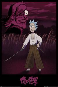 Plakát, Obraz - Rick and Morty - Samurai Rick, (61 x 91.5 cm)
