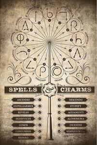 Plakát, Obraz - Harry Potter - Spells and Charms, (61 x 91.5 cm)